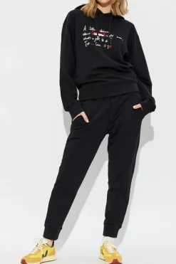Dsquared2 CZARNY Spodnie dresowe