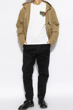 Dsquared2 CZARNY Spodnie `One Pleat`