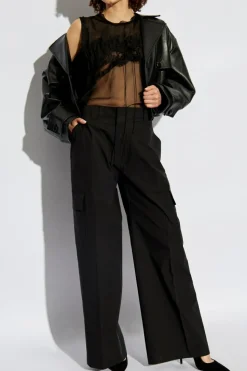 Dsquared2 CZARNY Spodnie typu `cargo`