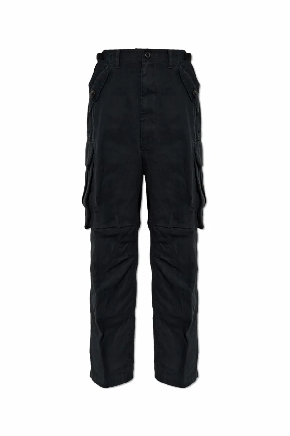 Dsquared2 CZARNY Spodnie z kieszeniami
