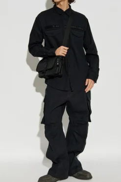 Dsquared2 CZARNY Spodnie z kieszeniami