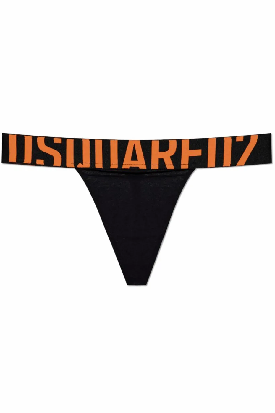 Dsquared2 CZARNY Stringi z logo