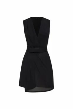 Dsquared2 CZARNY Sukienka z pasem