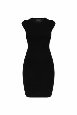Dsquared2 CZARNY Sukienka bez rękawów