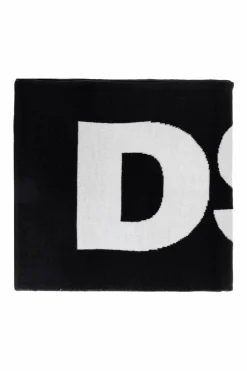 Dsquared2 CZARNY Szal z logo