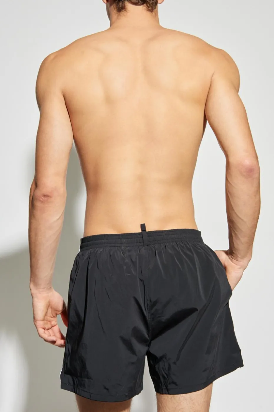 Dsquared2 CZARNY Szorty kąpielowe