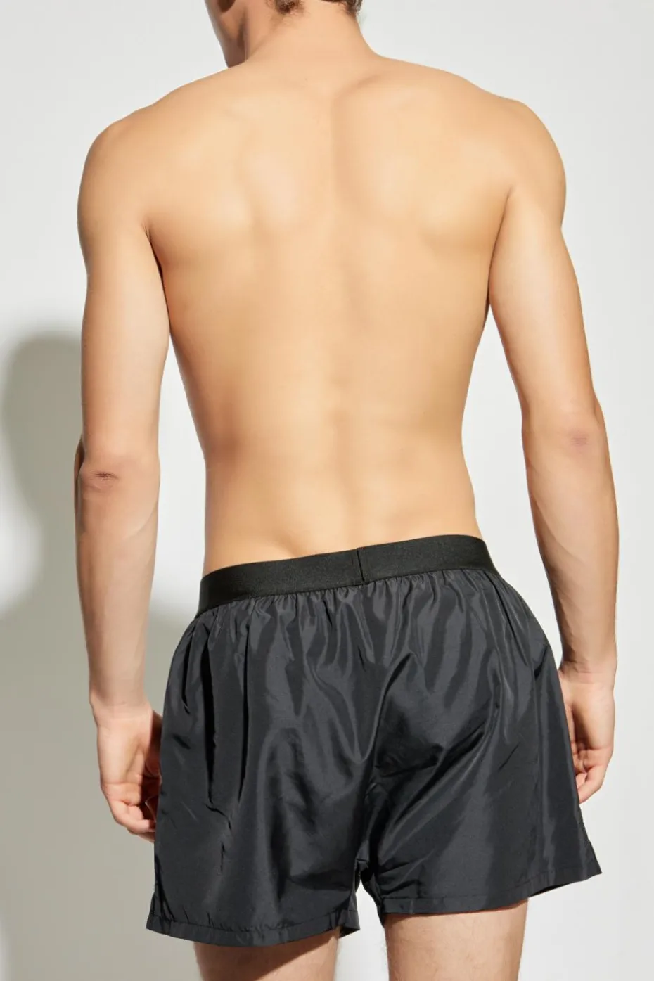 Dsquared2 CZARNY Szorty kąpielowe