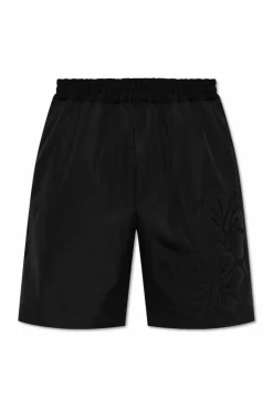 Dsquared2 CZARNY Szorty z logo