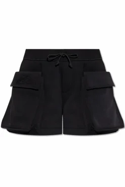 Dsquared2 CZARNY Szorty z logo