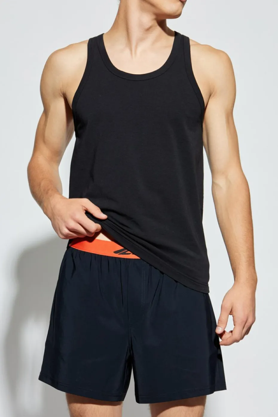 Dsquared2 CZARNY Top bieliźniany