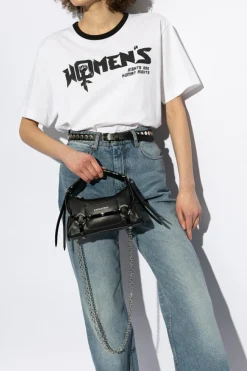Dsquared2 CZARNY Torba do ręki z logo
