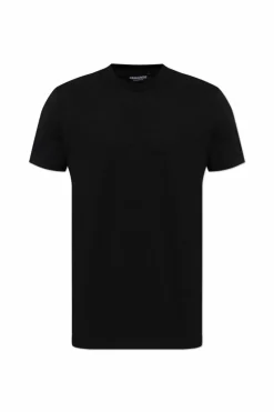 Dsquared2 CZARNY T-shirt z kolekcji `Underwear`