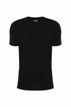 Dsquared2 CZARNY T-shirt z kolekcji `Underwear`