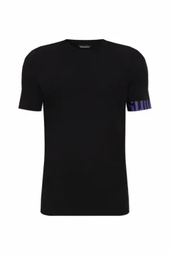 Dsquared2 CZARNY T-shirt z kolekcji `Underwear`