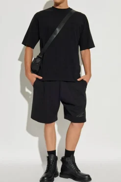 Dsquared2 CZARNY T-shirt z logo