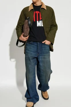 Dsquared2 CZARNY T-shirt z logo