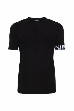 Dsquared2 CZARNY T-shirt z kolekcji `Underwear`