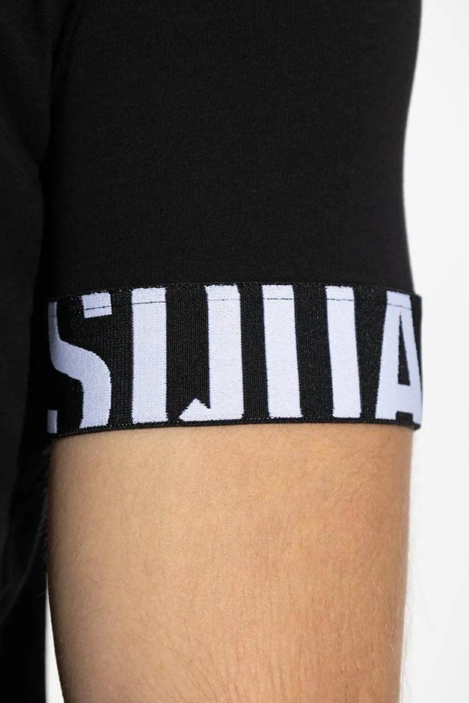 Dsquared2 CZARNY T-shirt z kolekcji `Underwear`