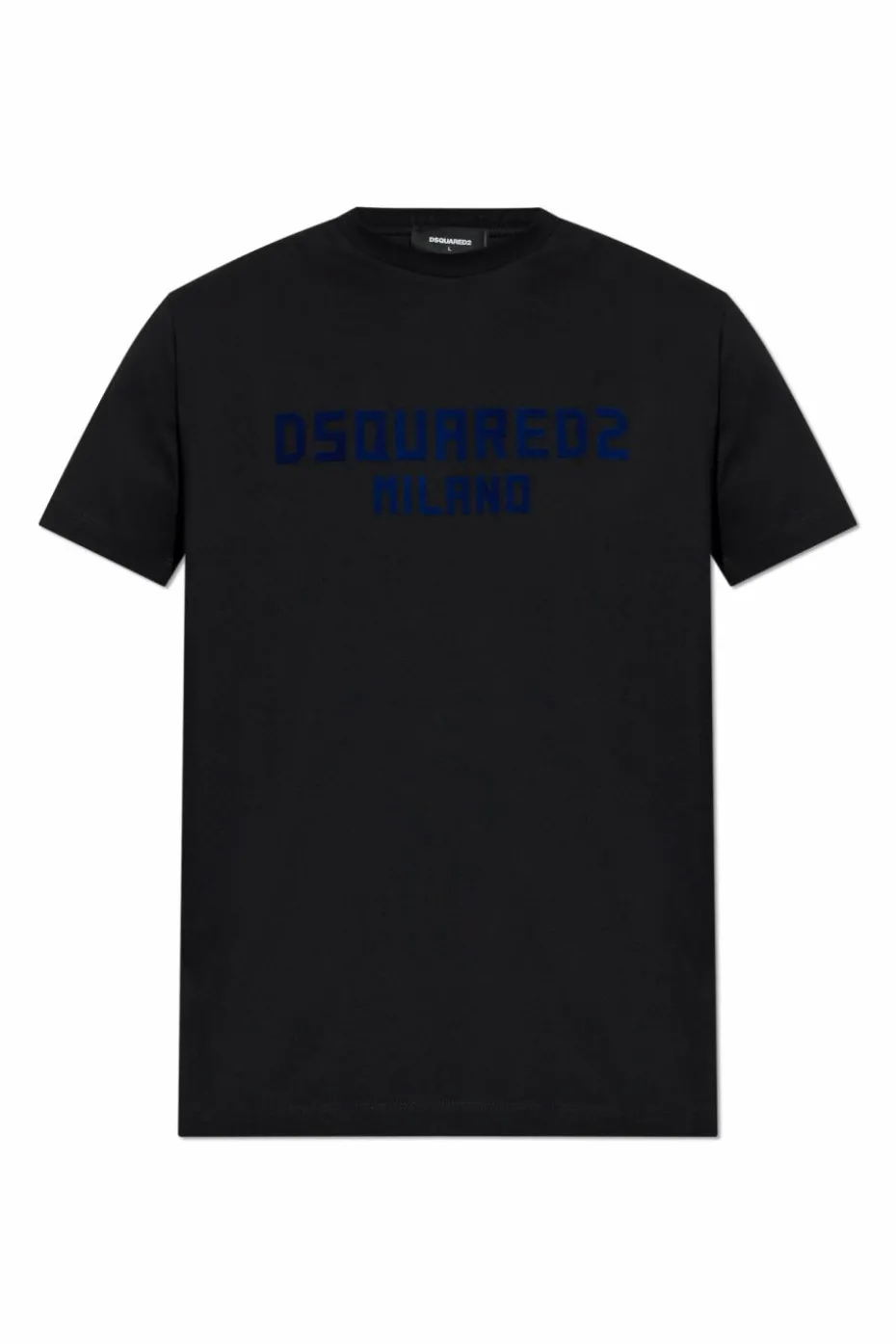 Dsquared2 CZARNY T-shirt z logo
