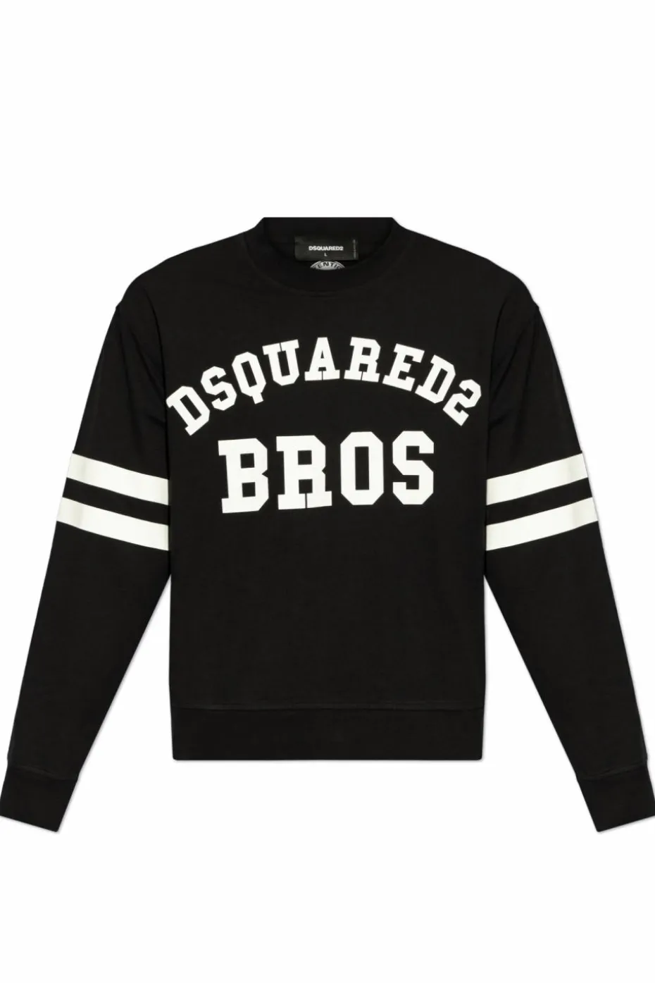 Dsquared2 CZARNY T-shirt z logo