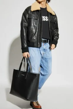 Dsquared2 CZARNY T-shirt z logo