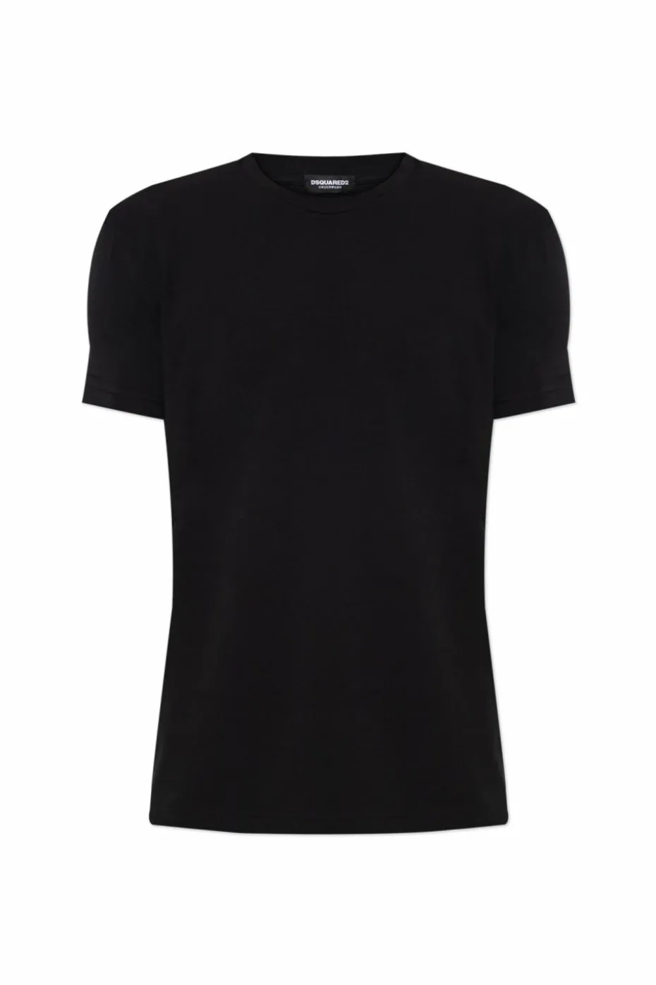 Dsquared2 CZARNY T-shirt z kolekcji `Underwear`