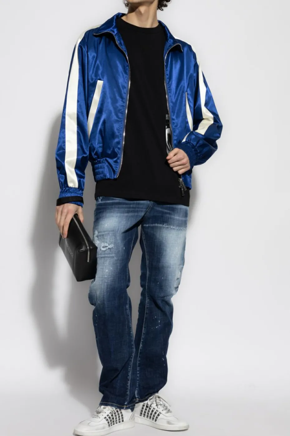 Dsquared2 GRANATOWY Bluza