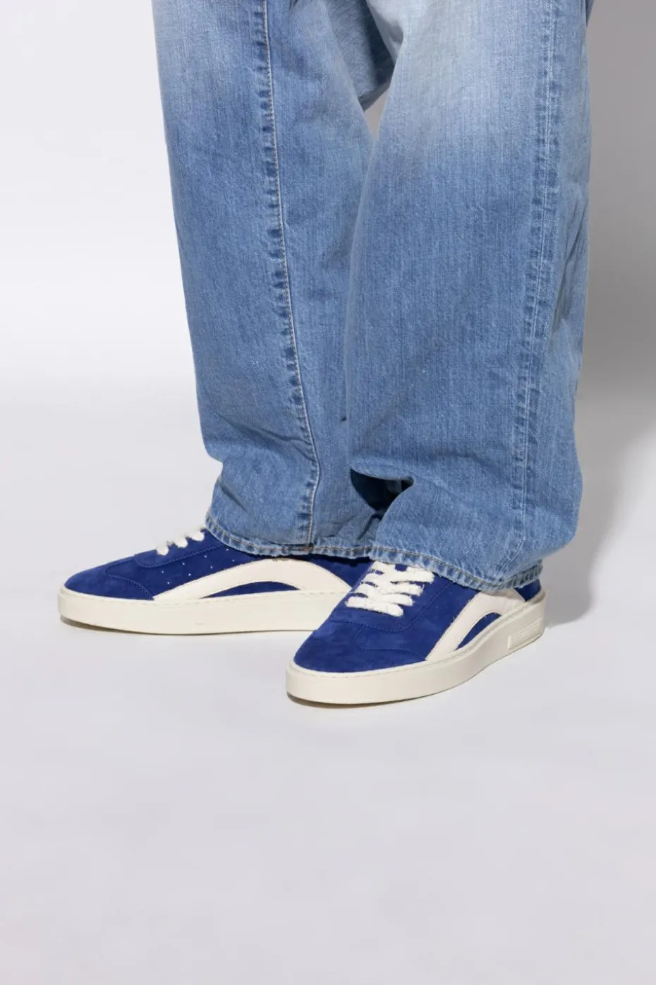Dsquared2 GRANATOWY Buty sportowe `Rider`
