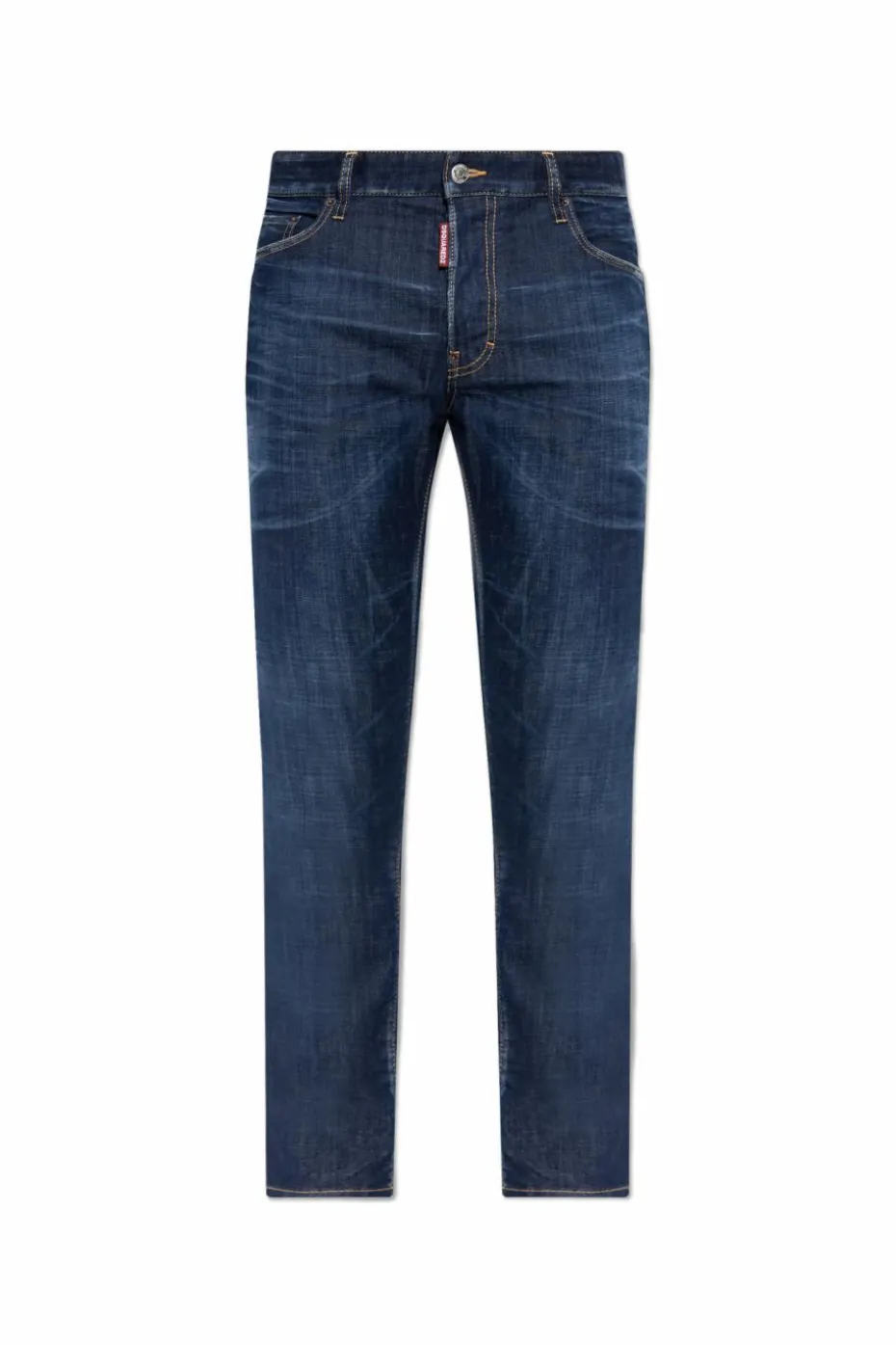 Dsquared2 GRANATOWY Jeansy `Skater`