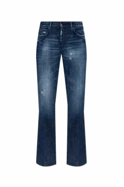 Dsquared2 GRANATOWY Jeansy `Medium Waist`