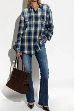 Dsquared2 GRANATOWY Jeansy `Medium Waist`