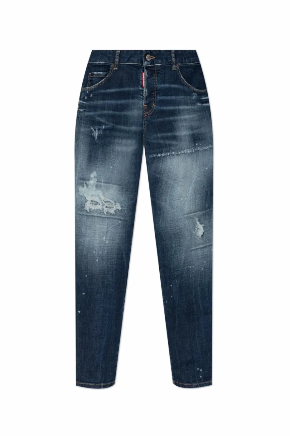 Dsquared2 GRANATOWY Jeansy `Cool Girl`