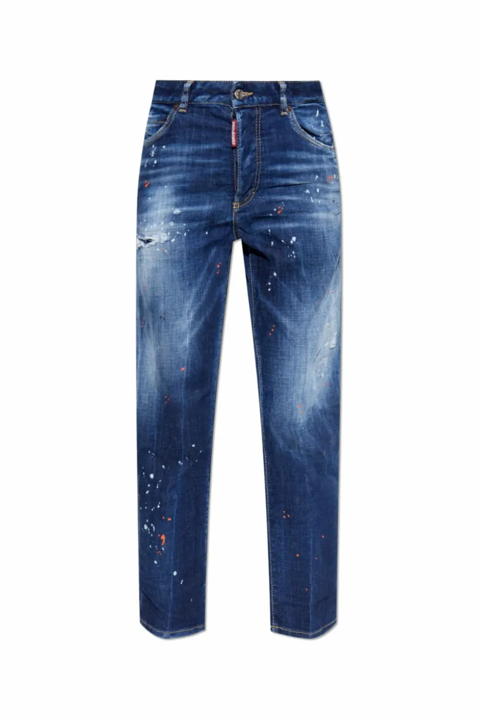 Dsquared2 GRANATOWY Jeansy `Boston`