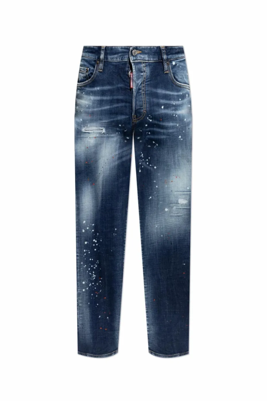 Dsquared2 GRANATOWY Jeansy `Super Twinky`