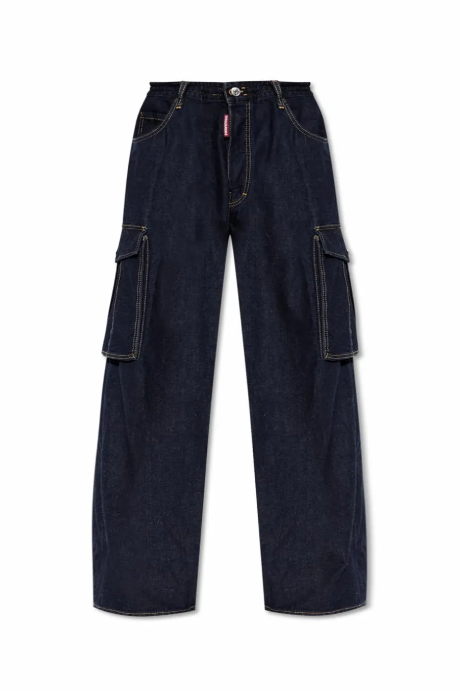 Dsquared2 GRANATOWY Jeansy kapsuła `Summer Lovers`