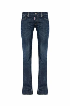 Dsquared2 GRANATOWY Jeansy `Flare`