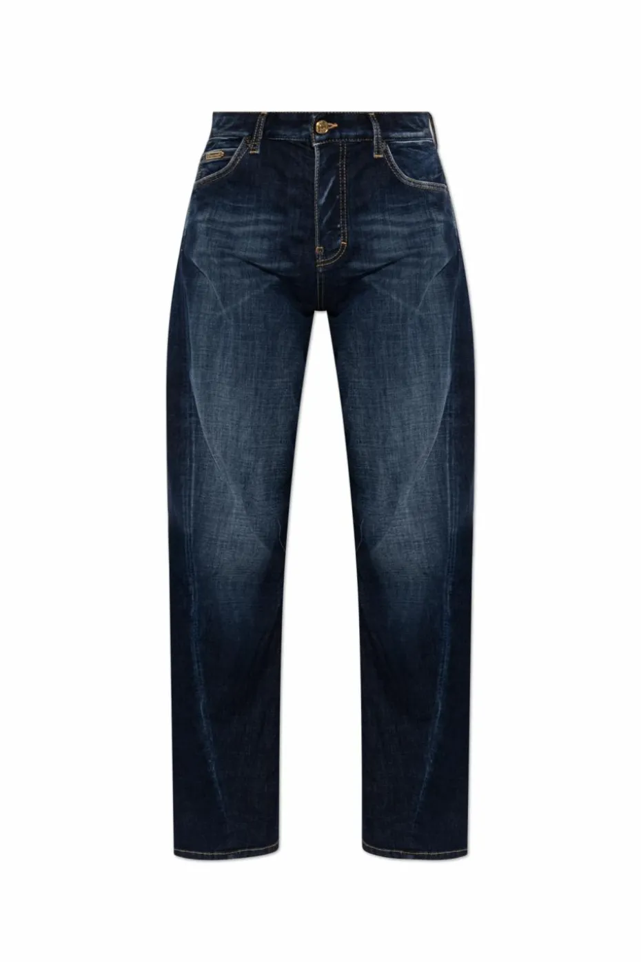 Dsquared2 GRANATOWY Jeansy `D2 Twisted`