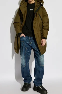 Dsquared2 GRANATOWY Jeansy `Loose`