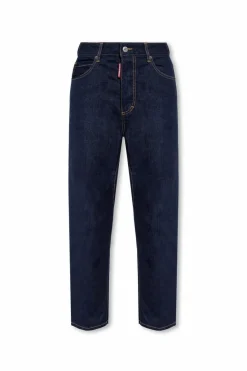 Dsquared2 GRANATOWY Jeansy ‘Boston’