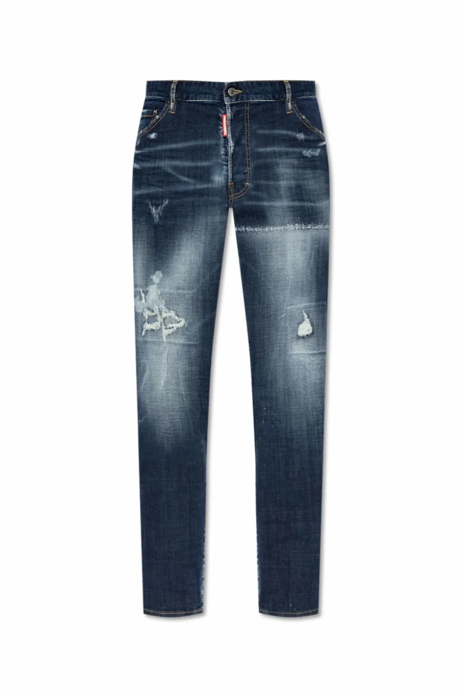 Dsquared2 GRANATOWY Jeansy `Cool Guy`