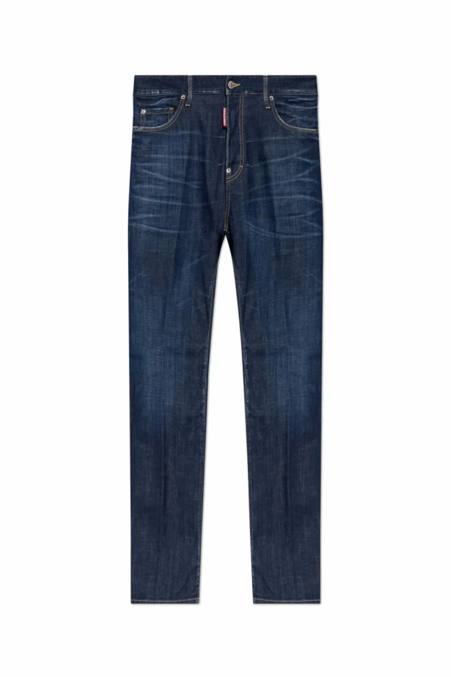 Dsquared2 GRANATOWY Jeansy `642`