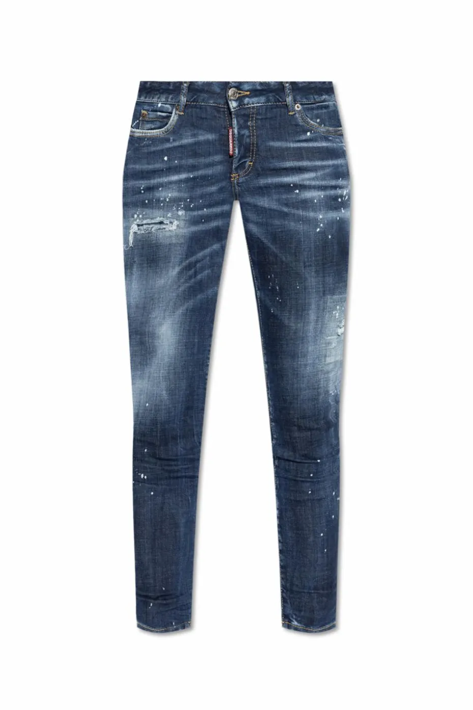 Dsquared2 GRANATOWY Jeansy ‘Jennifer’
