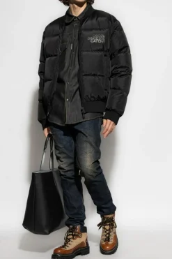 Dsquared2 GRANATOWY Koszula jeansowa