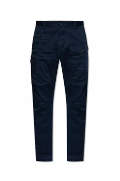 Dsquared2 GRANATOWY Spodnie typu `cargo`