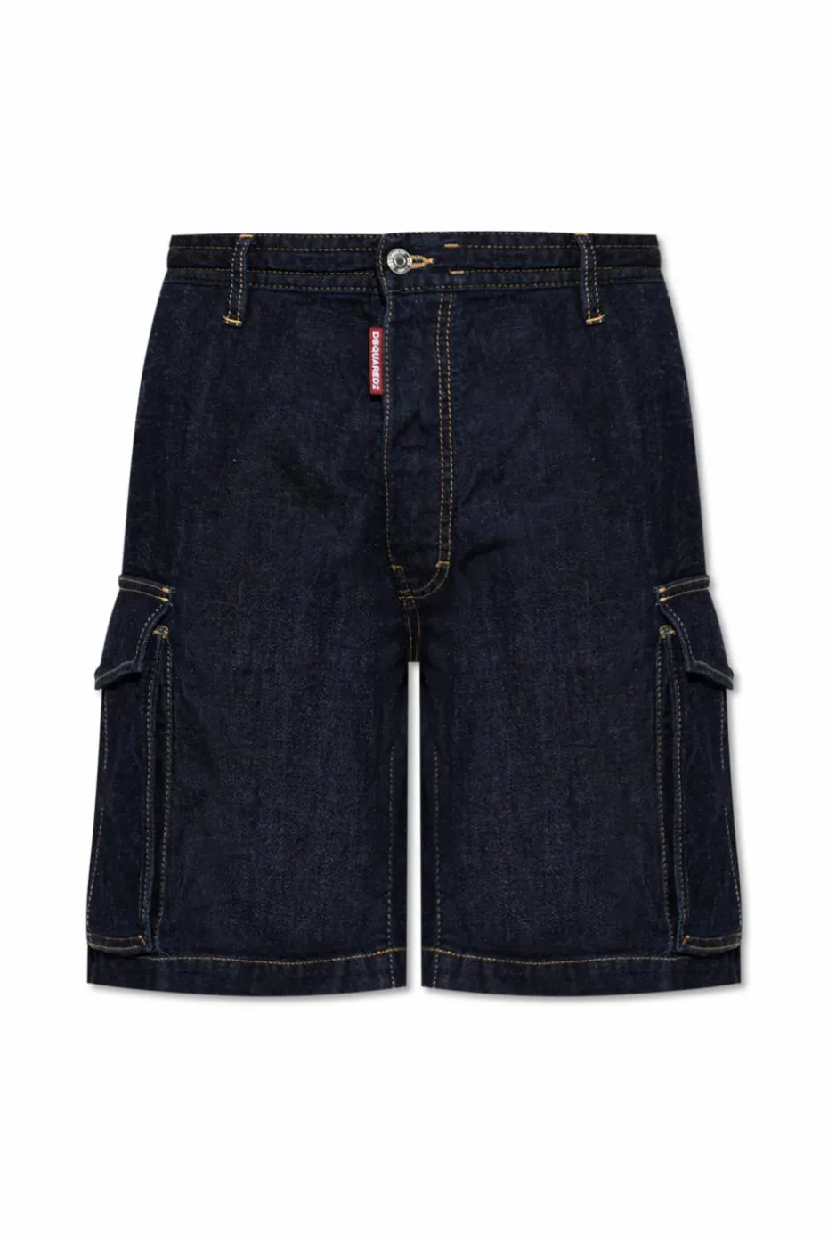 Dsquared2 GRANATOWY Szorty kapsuła `Summer Lovers`