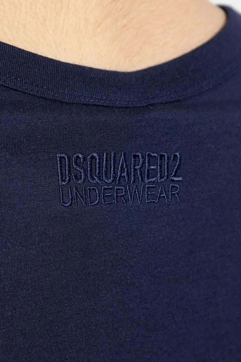 Dsquared2 GRANATOWY Top z kolekcji `Underwear`