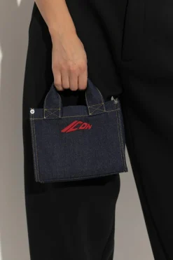 Dsquared2 GRANATOWY Torba do ręki