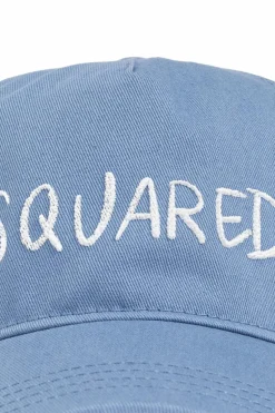 Dsquared2 jasnoniebieski Czapka z daszkiem