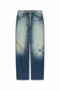 Dsquared2 jasnoniebieski Jeansy `Loose`