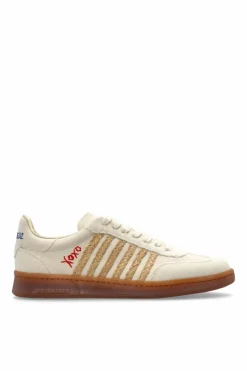 Dsquared2 kremowy Buty sportowe kapsuła `Summer Lovers`